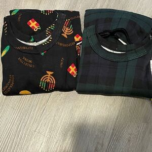 Gap kids organic holiday pj sets bundle of 2 size 3T